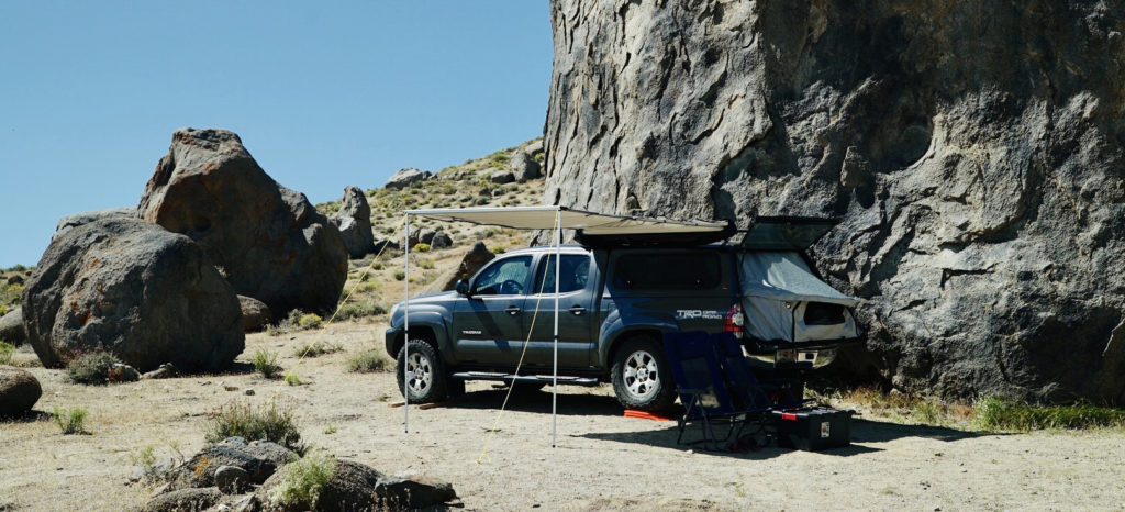 Alabama Hills Camping tacoma