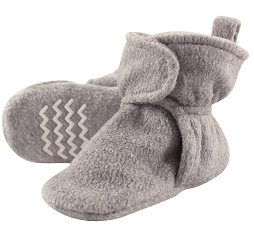 Hudson baby booties